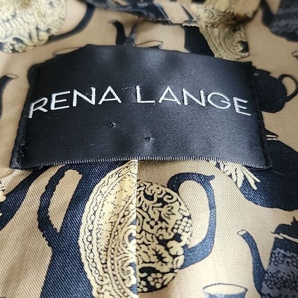 Rena Lange Brown Blazer Jacket Small - Picture 4 of 4